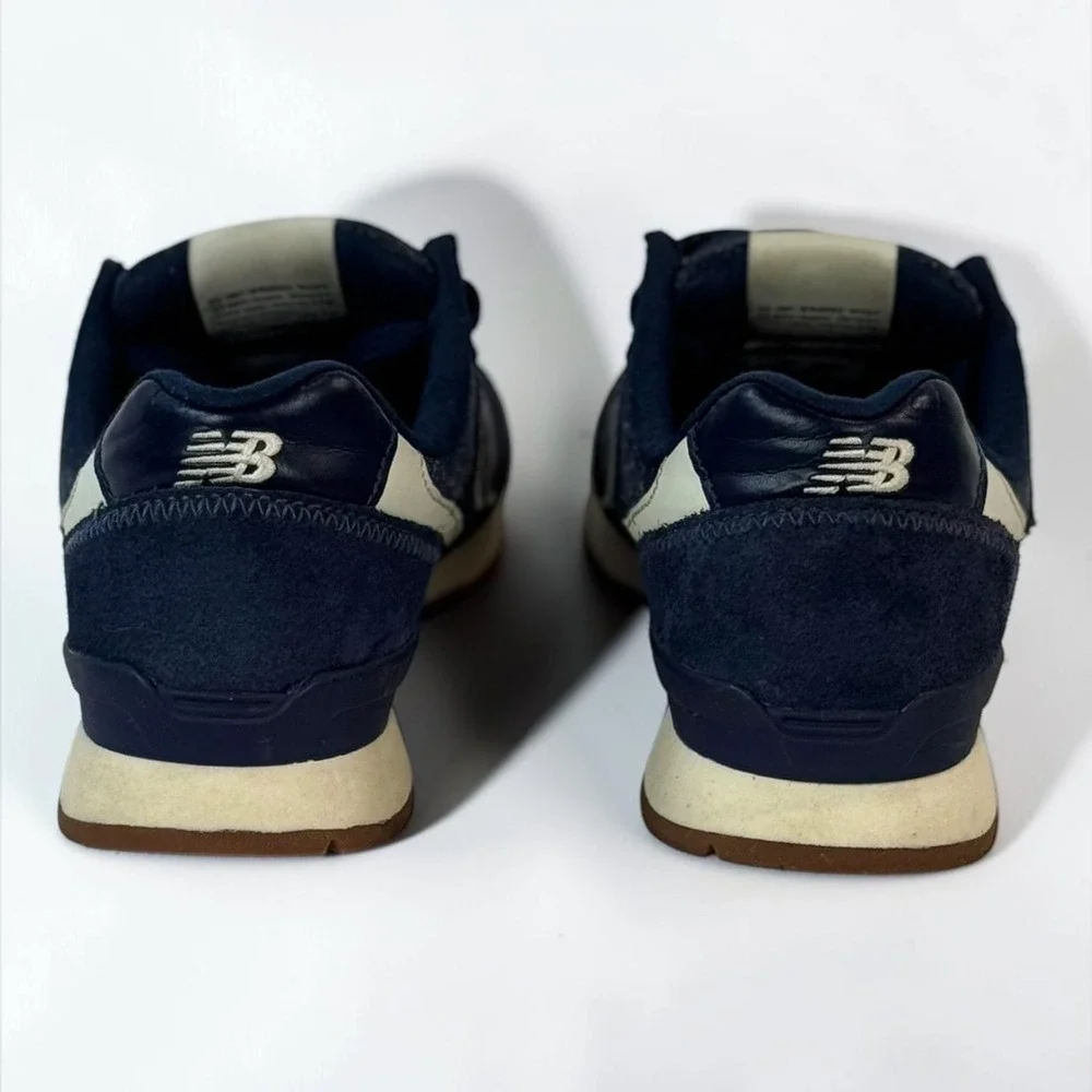 New Balance 996 Women's Navy Suede Running Sneakers Size 6.5 WR996TC Retro